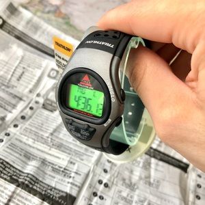 Timex Triathlon T62951 8 Lap Chrono Indiglo Watch